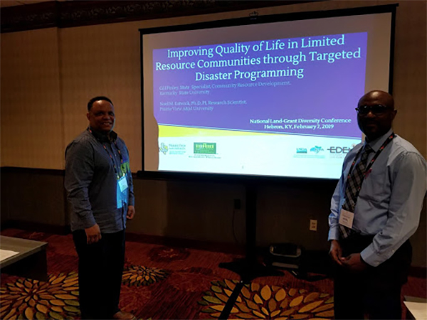 Targeted Disaster Programming Highlighted at National Land-Grant Diversity Conference